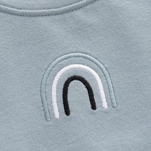 Foreign-style Baby Loose Casual Sweater Top Crewneck Outer W