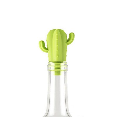 7pcs Silicone Cactus Party Wine Glass Marker Charms Drinking