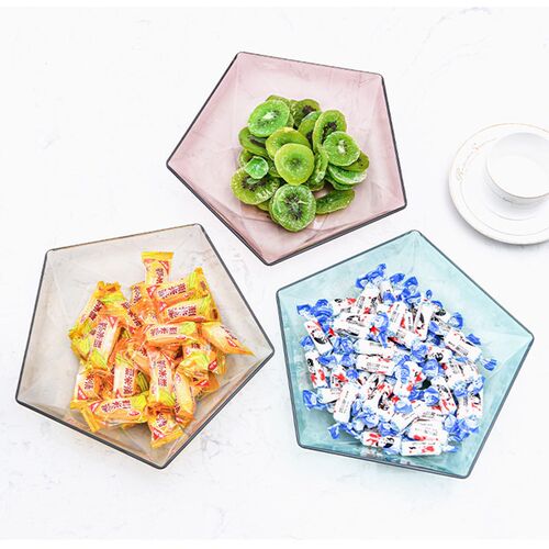 Fruit tray plastic candy bowl dry fruit basket dessert plate