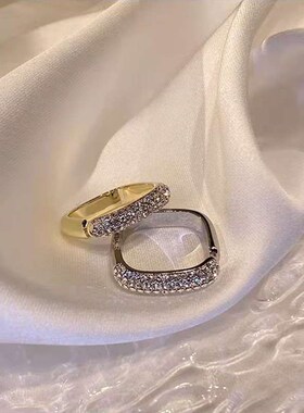 Galaxy Surround Full Diamond Ring Womens Personalized Light