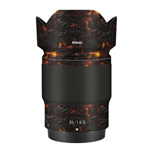 美然 适用于尼康Zmm F1.8S镜头全包保护膜 镜头贴纸卡通磨砂贴皮
