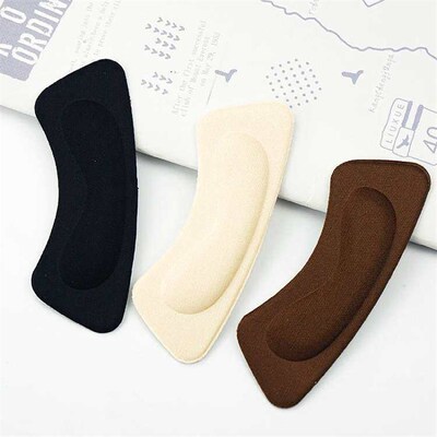 4D anti-wear heel paste thicker post half size foot pad heel