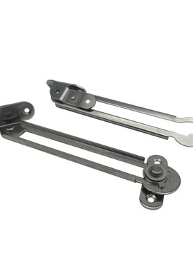 不锈钢定位器侧上下翻盖支撑架滑动自动锁定可调支撑杆HFX/STYRL