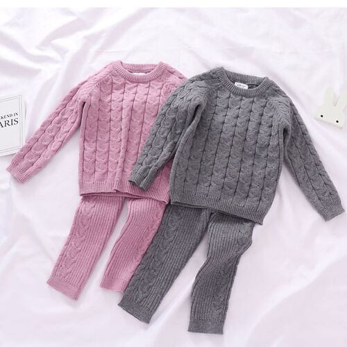 0-4 Yrs Girls Boys Suit Fall Baby Boys Girls Clothing Sets W