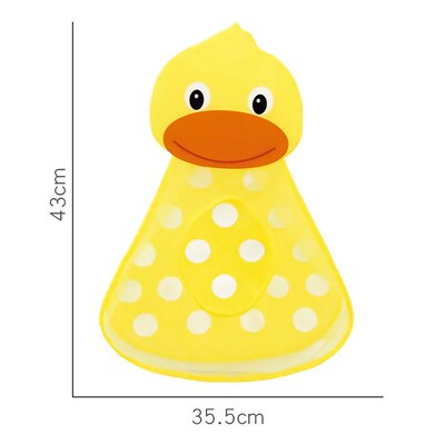 Baby Bath Toys Mesh Bag Kids Bathroom Toy Storage Bag Duck F
