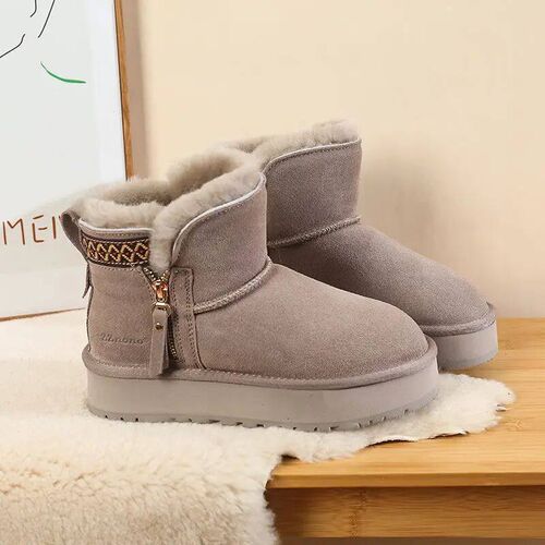 New Winter Plus Velvet Padded Warm Thick Soled WomenS Snow