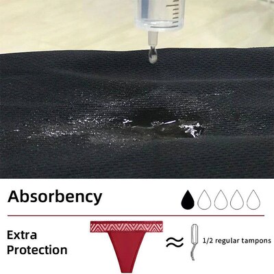 4-Layer LeakProof Menstrual Period Panties Women Period Pant