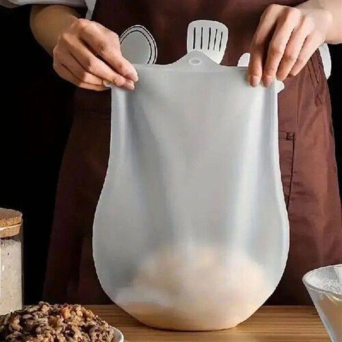 Silicone Kneading Bag Nonstick Flour Mixer Bag Versatile