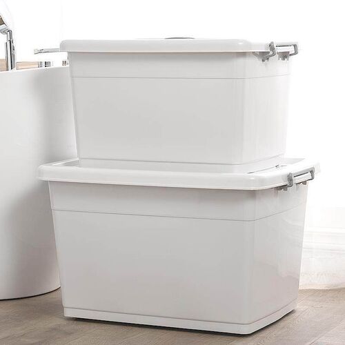 Storage box office plastic wardrobe clothing sorting box收纳