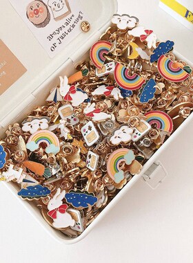 20/30pcs Random Cartoon Badge Pins Cute INS Tide Personalize