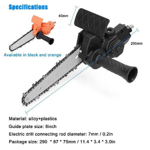 6 Inch Electric Chainsaw Tool Cutting Power Tool Portable