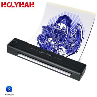 迷你热敏打印机无线可连手机打印纹身打印机A4 tattoo printer