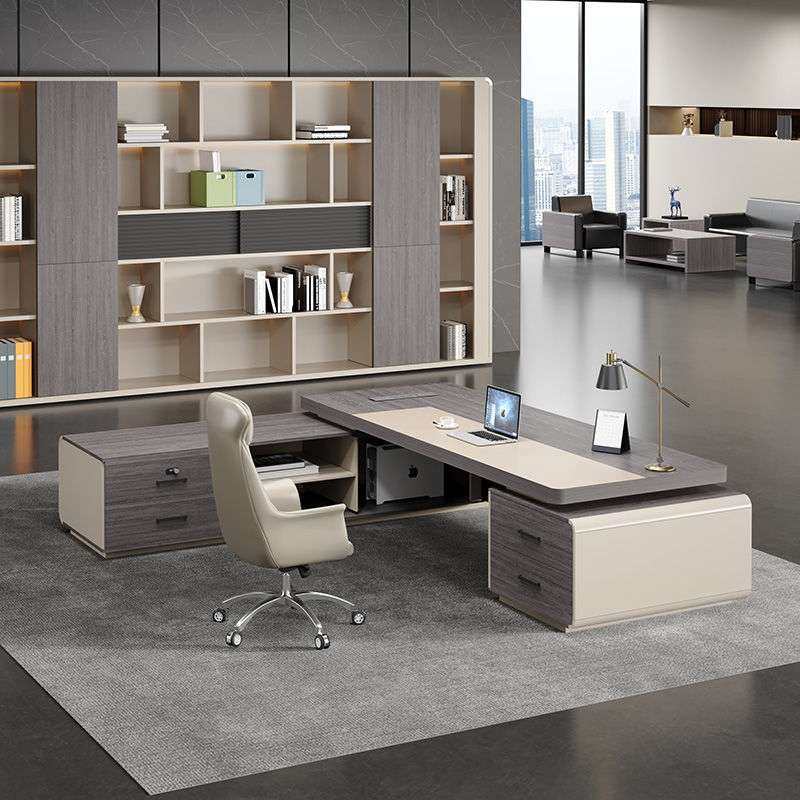 轻奢老板桌办公桌简约现代大班台董事长总经理办公室办公桌椅组合,3C数码配件,其它配件,淘宝优惠券,粉丝福利购,淘宝优惠卷