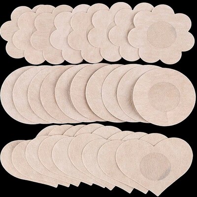 100PCS Nipple Cover Stickers Women Breast Lift Tape Pasties