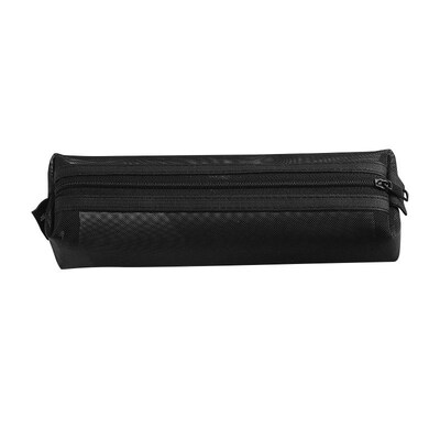 Transparent Mesh Pencil Case Large Capacity Examination Port