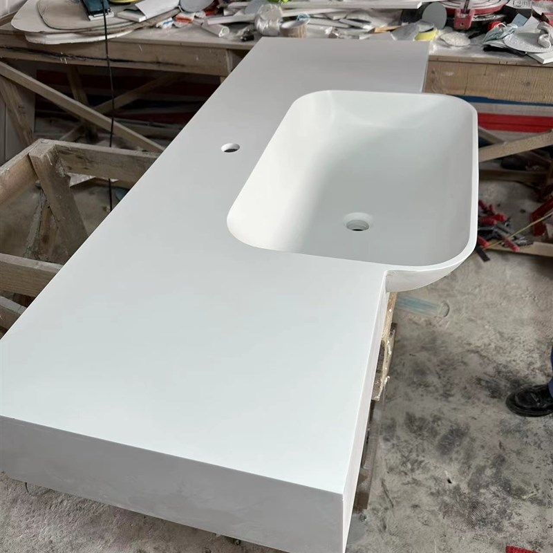 可丽耐一体盆浴室柜洗手台定制大肚盆卫浴柜洗漱台洗脸盆,家装主材,浴室柜,淘宝优惠券,粉丝福利购,淘宝优惠卷