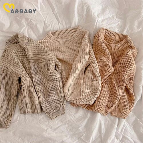 ma&baby 0-6Y Toddler Kid Baby Boy Girl Sweaters Warm Thick K