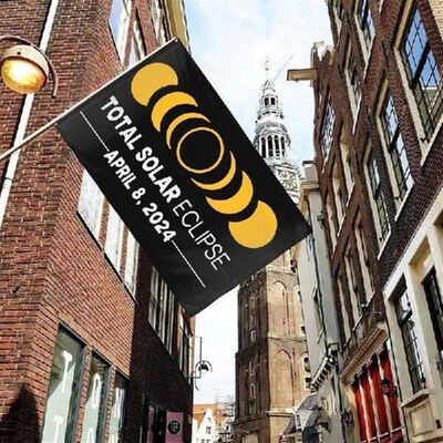 Total Solar Banner 3x5ft Solar Banner Outdoor Flags Solar