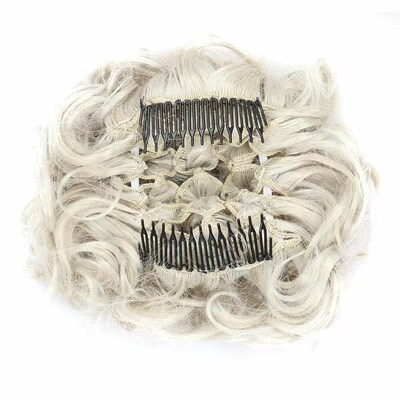 Realistic ball head wig hair bag simulation chemical fiber h