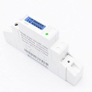 Phase Consumpt LCD Single Electricity Power Rail Digital Din