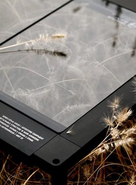 oplm一单元板IGT桌玻璃单元板便携式桌超轻桌子露营装备用品