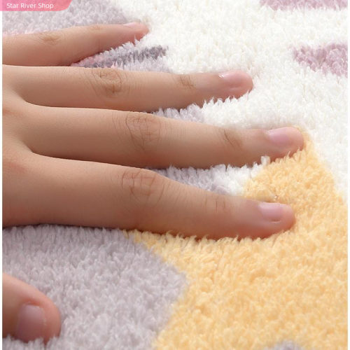 Long Floor Mat Bedside Rug Super Soft and Comfortable Lamb V
