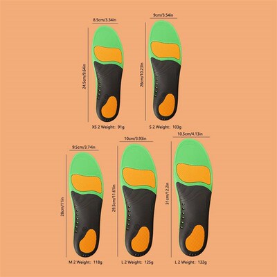 Arch Support Inole Inert Men Women - Flat Feet - Orthotic In
