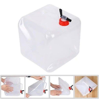 10L Portable Water Bucket Collapsible Water Container Large