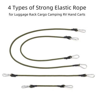 Outdoor Heavy Duty Bungee Cord Elastic Tie Strap String Cara