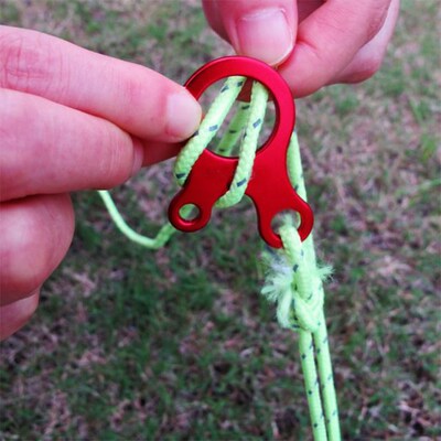 ShineTrip 1 pcs Camping Tent Wind Cord Rope Fastener Guy Lin