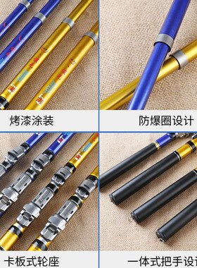 Fishing Rod Platform Fishing Fiberglass Steel Arata Fishing