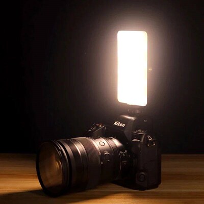 Rechargeable LED fill light 3 color temperature modes portab