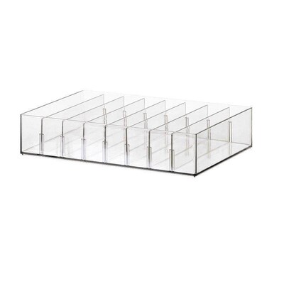 Cable Storage Box Transparent Plastic Data Line Storage Cont