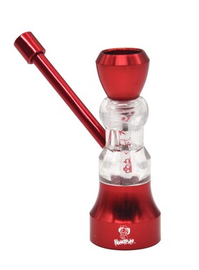 Metal and Glass  Pipe Funky Water Pipe Sand Clock Design  Pi