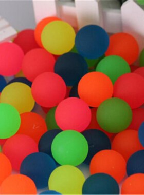 10pcs/lot Pets Toy Ball Colored Bouncing Ball Rubber Outdoor