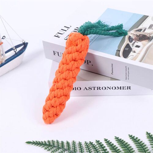 Pet Dog Toys Cartoon Animal Dog Chew Toys Durable Braided Bi
