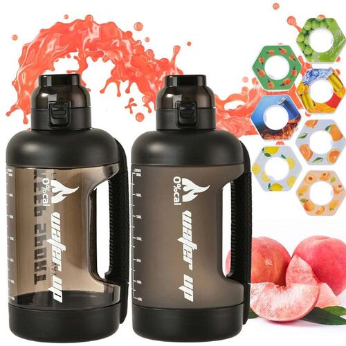 2000ml Air Flavored Water Bottle with Flavour Pod & Handle S