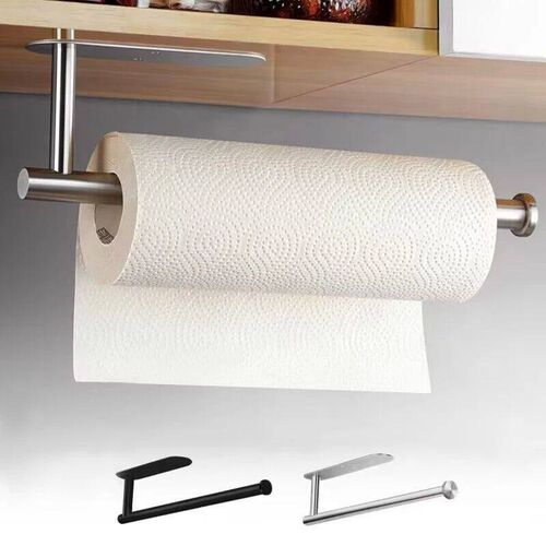 No Punching Wall Mounted Toilet Paper Holder Adhesive Toilet