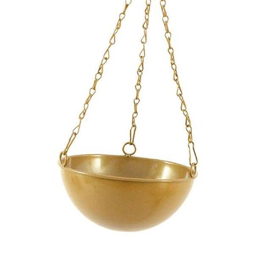 Hanging Flower Pot Decor Display Container Iron for Balcony