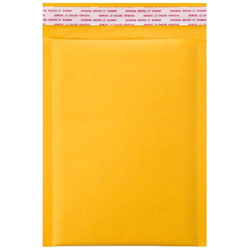 Kraft Bubble Mailers Padded Envelopes Bags Yellow Bubble Pac