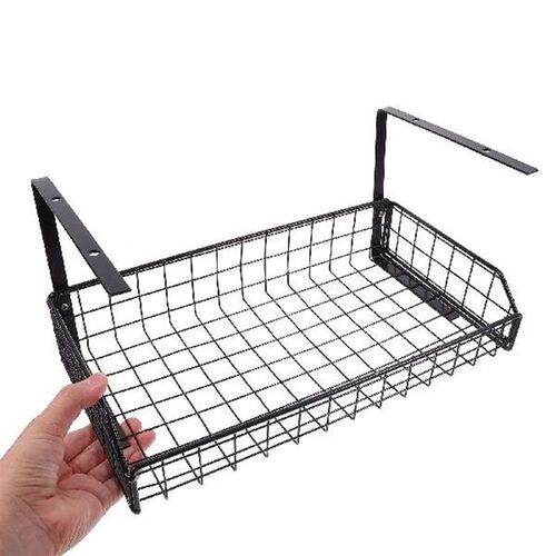 Cable Management Tray Large Black Under Desk Wire ganizer