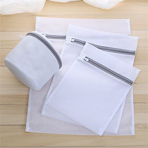 Mesh Laundry Bag Polyester Laundry Wash Bags Coarse Net Laun