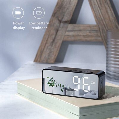 Music Alarm Clock LED Digital Clock Alarms Temperature Displ