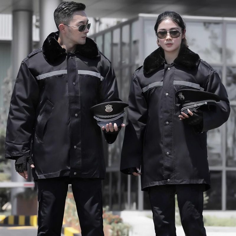 冬季保安反光条大衣男防寒冷库棉衣军棉大衣加厚长款多功能工作服,户外/登山/野营/旅行用品,军迷大衣/棉大衣,淘宝优惠券,粉丝福利购,淘宝优惠卷