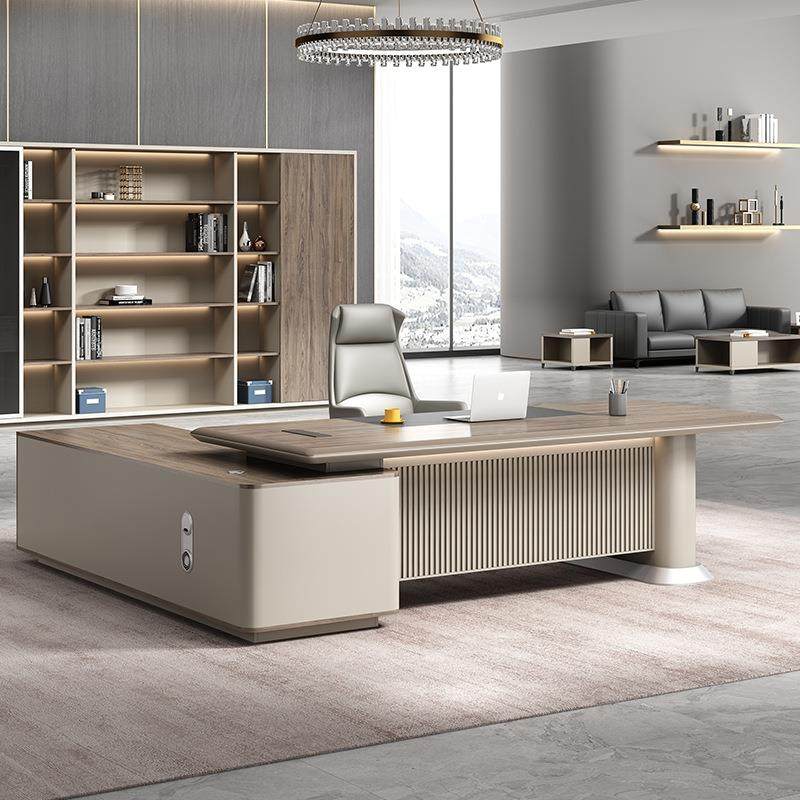 老板桌简约现代总裁桌椅组合办公室家具大班台经理主管桌轻奢风,鲜花速递/花卉仿真/绿植园艺,割草机/草坪机,淘宝优惠券,粉丝福利购,淘宝优惠卷