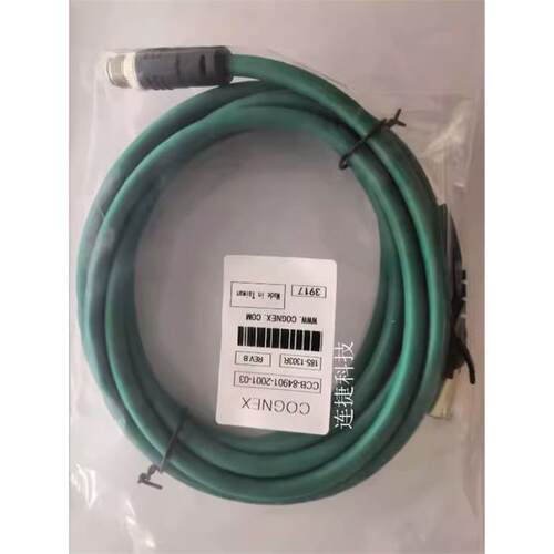 康耐视Cognex CCB-84901-2001-05工业相机专用M12 A扣12芯电源线