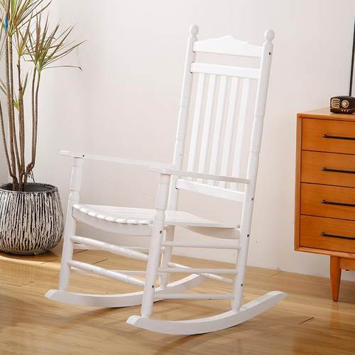 实木摇椅大人躺椅阳台家用休闲户外躺椅摇摇椅懒人椅子