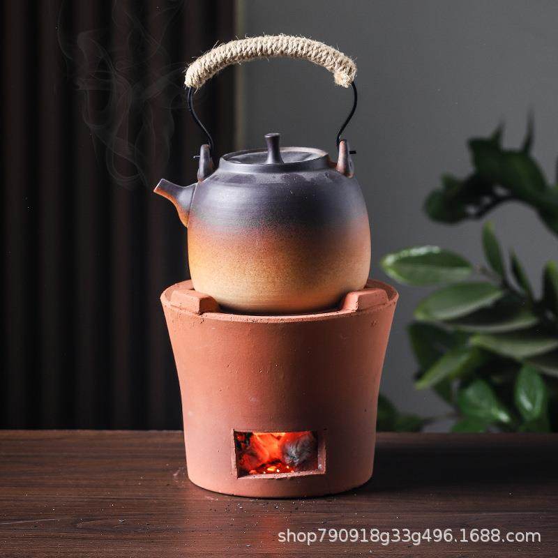 炭炉陶土老式红泥小火烧炭炉家用户外煮茶炉小型功夫煮茶器烧水壶,户外/登山/野营/旅行用品,烧烤炉/烤架,淘宝优惠券,粉丝福利购,淘宝优惠卷