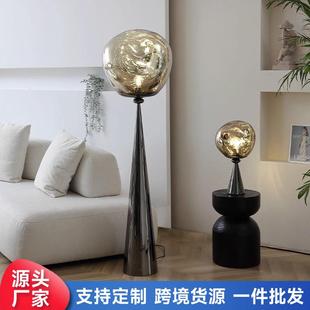 TomDixon熔岩落地灯高级感氛围床头台灯书房极简客厅沙发立式灯