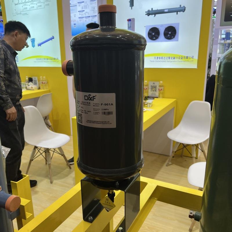 原装天津O&F欧达 法斯克油分离器 冷库机组 二次油分离器 F-961C
